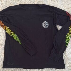 CHROME HEARTS long sleeve multi colored